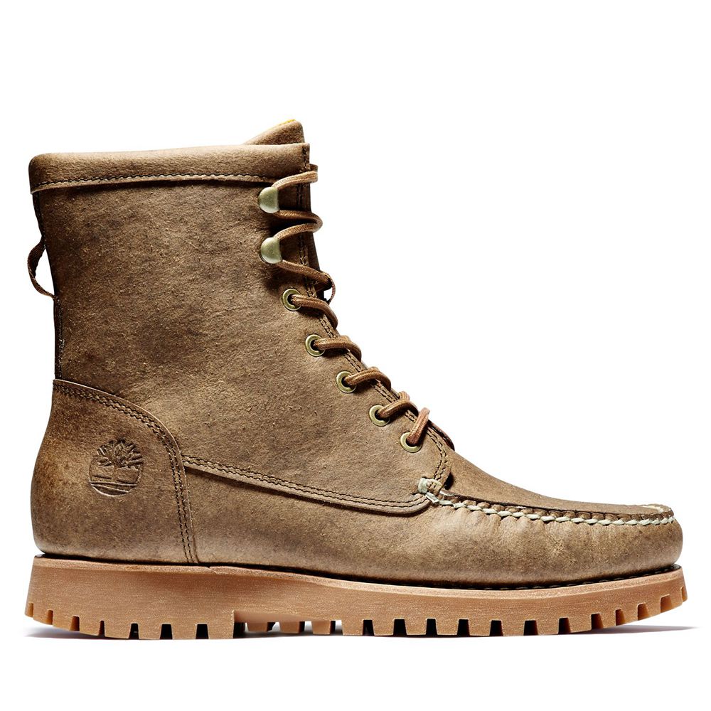 Timberland Μποτες Χιονιού Ανδρικα Καφε - Jackson's Landing Ek+ Moc-Toe - Greece 2409536-ZP